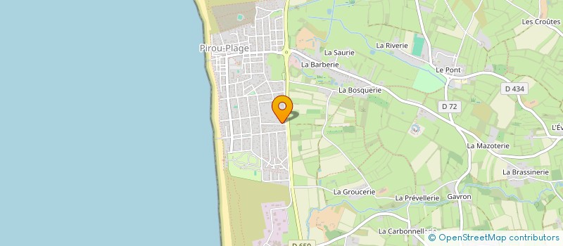 localisation de l'entreprise SAS GROULT PASCAL à PIROU