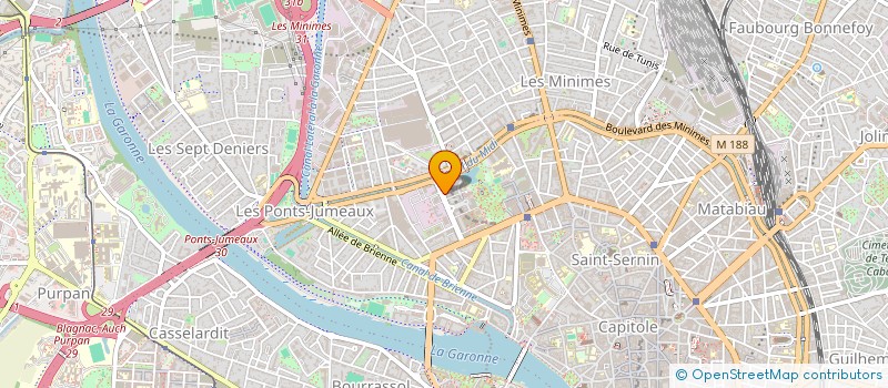 localisation de l'entreprise SAS GROUPE FDC à TOULOUSE