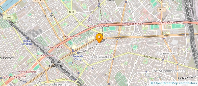 localisation de l'entreprise SAS GROUPE MALET  PARIS