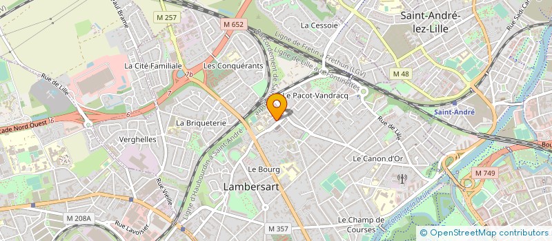localisation de l'entreprise SAS GROUPE POLARIS CONSEIL à LILLE