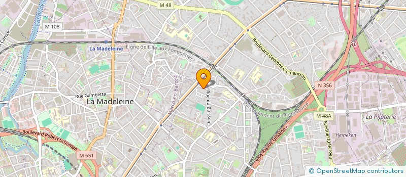 localisation de l'entreprise SAS GRYSELEYN à MARCQ-EN-BARŒUL