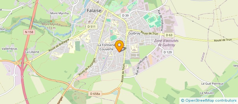 localisation de l'entreprise SAS GRZESIK  FALAISE