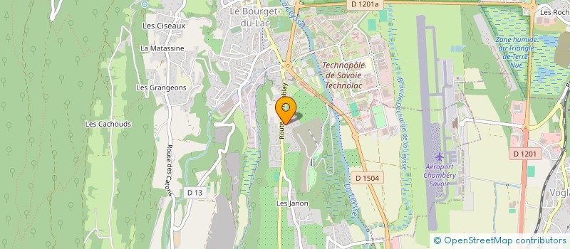 localisation de l'entreprise SAS GT WHEELS  LA MOTTE-SERVOLEX