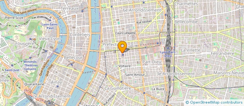 localisation de l'entreprise SAS GUICHARD  LYON