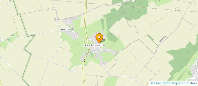 localisation de l'entreprise SAS GUILLAUME MARTIN  LIGNIERES-EN-VIMEU