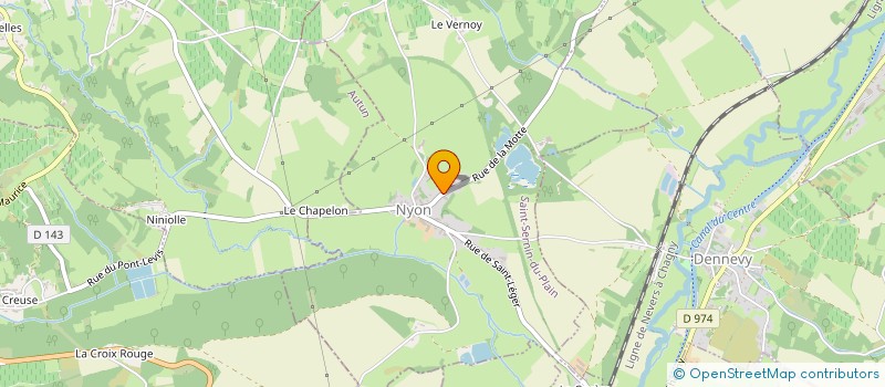 localisation de l'entreprise SAS GUILLIN  DENNEVY