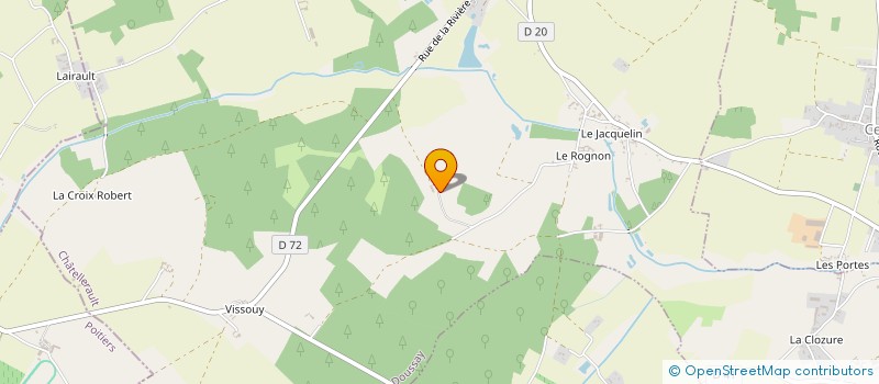 localisation de l'entreprise SAS GUILLON  DOUSSAY