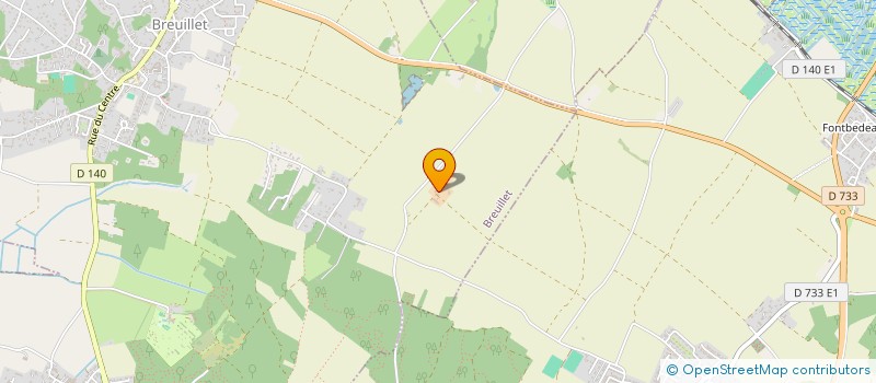 localisation de l'entreprise SAS GUITTON  BREUILLET