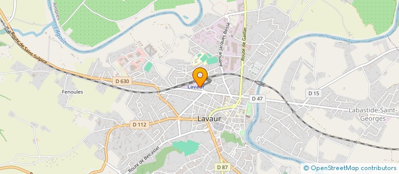 localisation de l'entreprise SAS GUIZ & CO.  BONREPOS-RIQUET