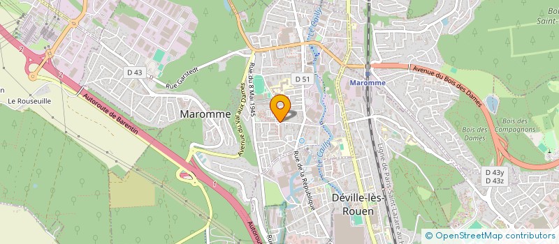 localisation de l'entreprise SAS GUO  MAROMME