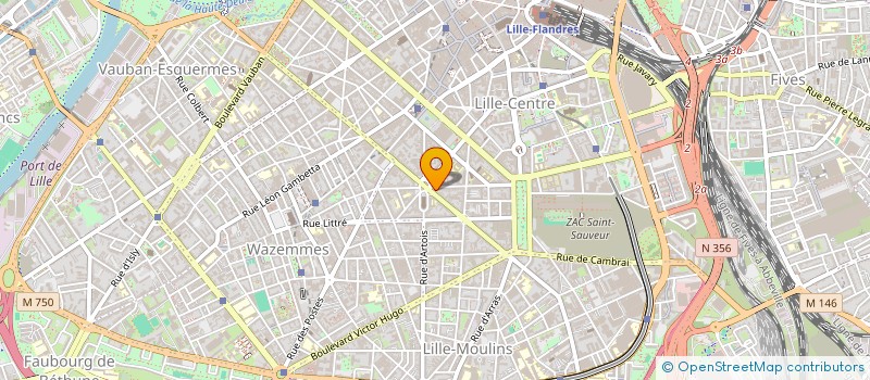 localisation de l'entreprise SAS GUY PARENT à LILLE