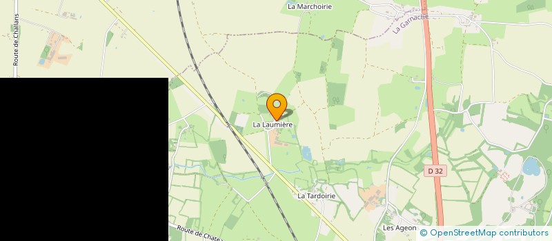 localisation de l'entreprise SAS GUYON PHOTOVOLTAIQUE  LA GARNACHE