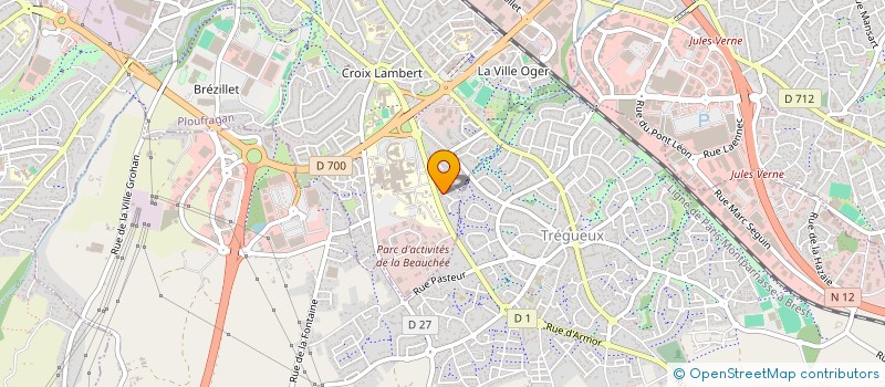 localisation de l'entreprise SAS GUYOT à SAINT-BRIEUC