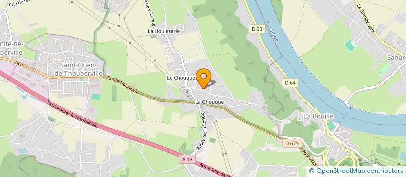 localisation de l'entreprise SAS GV à BOSGOUET