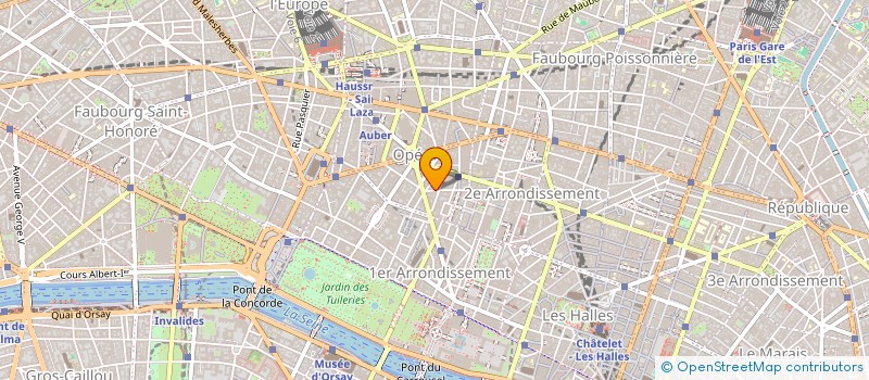 localisation de l'entreprise SAS H.T.N.  PARIS