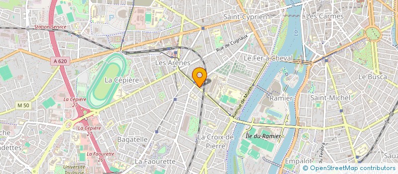 localisation de l'entreprise SAS HAIR & BARB à TOULOUSE