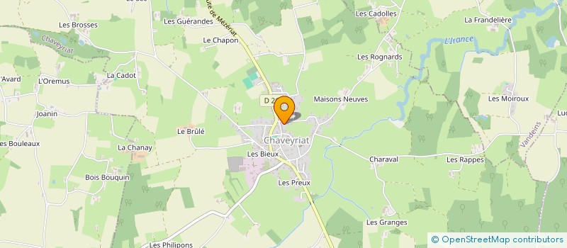 localisation de l'entreprise SAS HALBERT à CHAVEYRIAT