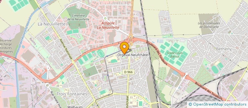 localisation de l'entreprise SAS HAMDAN  REIMS