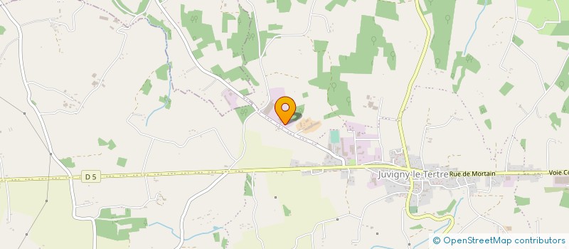 localisation de l'entreprise SAS HARAS DU REVERDY à SARTILLY-BAIE-BOCAGE