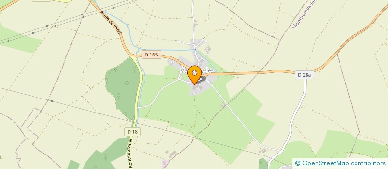 localisation de l'entreprise SAS HDD à VALLEROY-LE-SEC