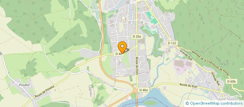 localisation de l'entreprise SAS HDT à LAGNIEU
