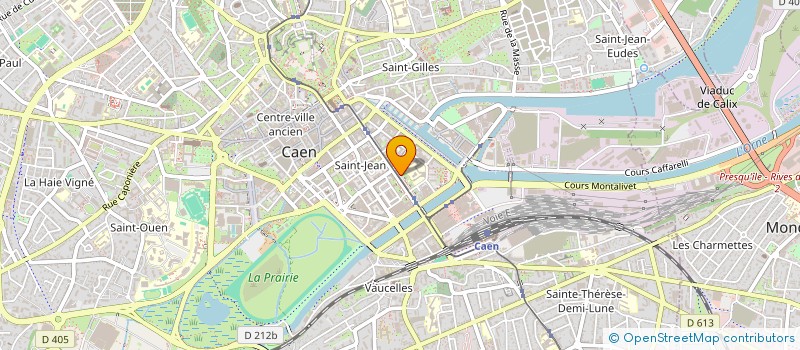 localisation de l'entreprise SAS HELIOS INVESTISSEMENT à CAEN