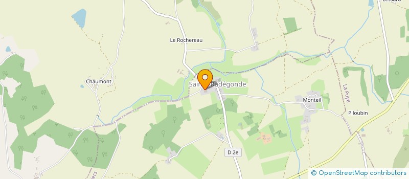 localisation de l'entreprise SAS HELM 05  SAINTE-RADEGONDE