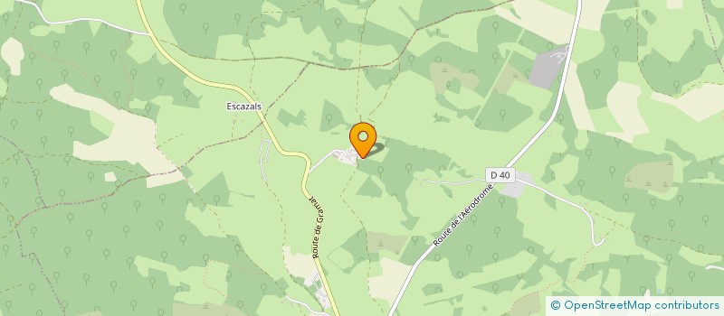 localisation de l'entreprise SAS HERENT  ESPEDAILLAC