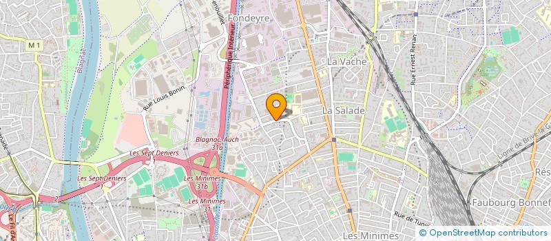 localisation de l'entreprise SAS HERMANCE AUTO  TOULOUSE