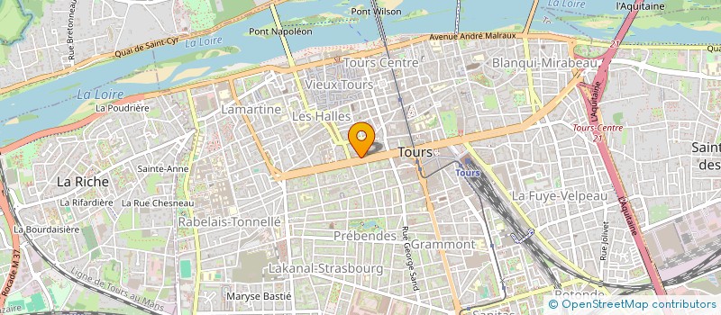 localisation de l'entreprise SAS HEURTELOUP INVEST  TOURS