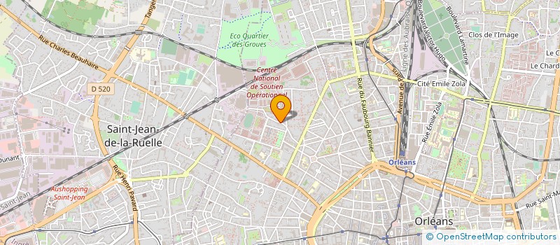 localisation de l'entreprise SAS HIGH FIELDS à ORLEANS