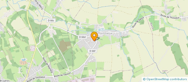 localisation de l'entreprise SAS HKM DIFFUSION  TOUSSIEUX