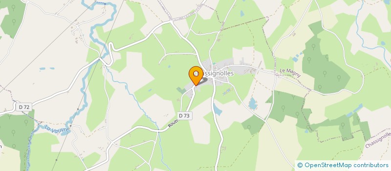 localisation de l'entreprise SAS HLMM à CHASSIGNOLLES