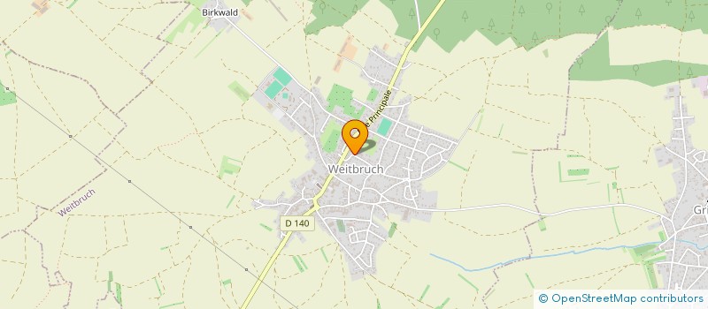 localisation de l'entreprise SAS HOERNEL  WEITBRUCH