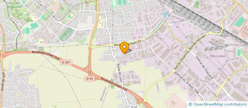 localisation de l'entreprise SAS HOLDING ARC  VENISSIEUX