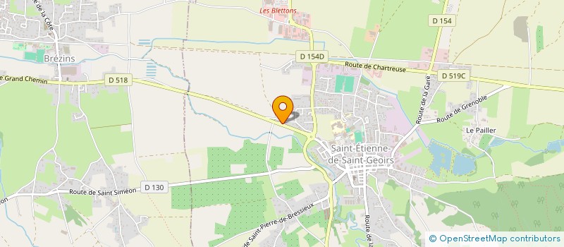 localisation de l'entreprise SAS HOLDING - CMP  SAINT-ETIENNE-DE-SAINT-GEOIRS