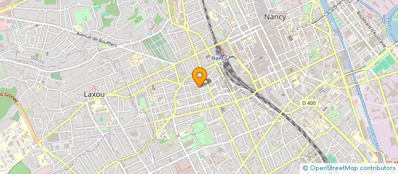 localisation de l'entreprise SAS HOLDING DELORME  NANCY