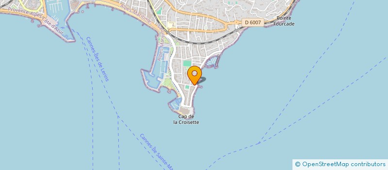 localisation de l'entreprise SAS HOLDING HENNEQUIN  CANNES