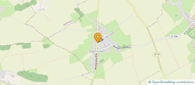 localisation de l'entreprise SAS HOLDING KOMODO  AGENVILLERS