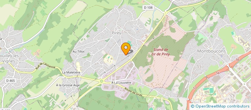 localisation de l'entreprise SAS HOLDING TJ à PIREY