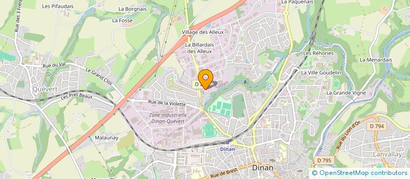 localisation de l'entreprise SAS HOMESPARK  TADEN