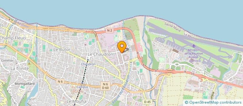 localisation de l'entreprise SAS HOPIPARK à SAINT-DENIS