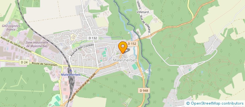 localisation de l'entreprise SAS HORIZON à LE MALESHERBOIS