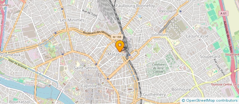 localisation de l'entreprise SAS HOTEL BRISTOL à TOULOUSE