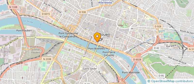 localisation de l'entreprise SAS HOTEL CHAMPMESLE  ROUEN