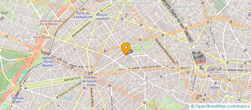 localisation de l'entreprise SAS HOTEL LE PREMANOIR  PARIS