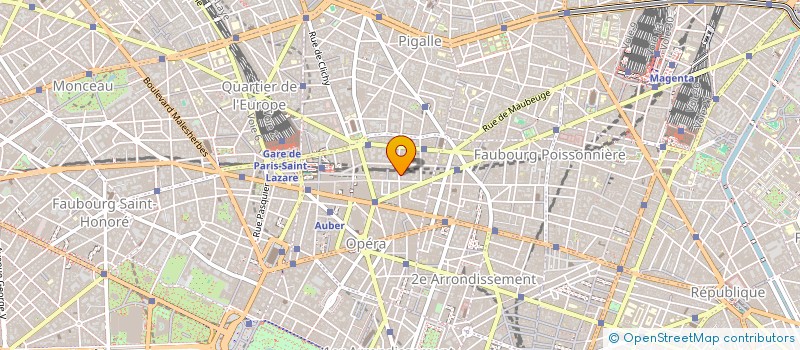 localisation de l'entreprise SAS HOTELIERE FT PARIS  PARIS