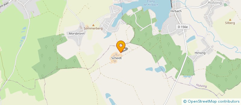 localisation de l'entreprise SAS HOULEHOF ELEC  LE VAL-DE-GUEBLANGE