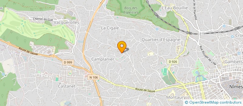 localisation de l'entreprise SAS HOUSE BOAT CAMARGUE  NIMES