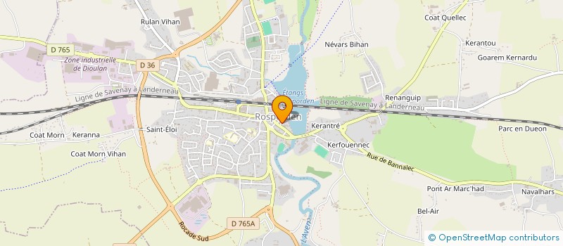 localisation de l'entreprise SAS HPA MANAGEMENT  BRISSAC LOIRE AUBANCE